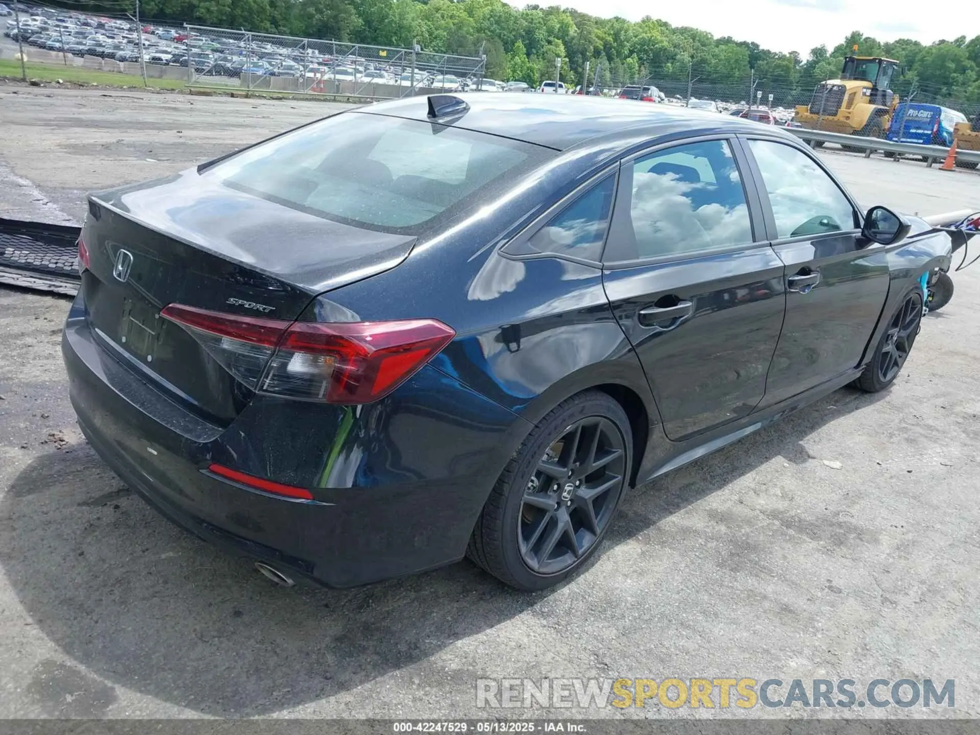 4 Photograph of a damaged car 2HGFE2F50SH509578 HONDA CIVIC 2025