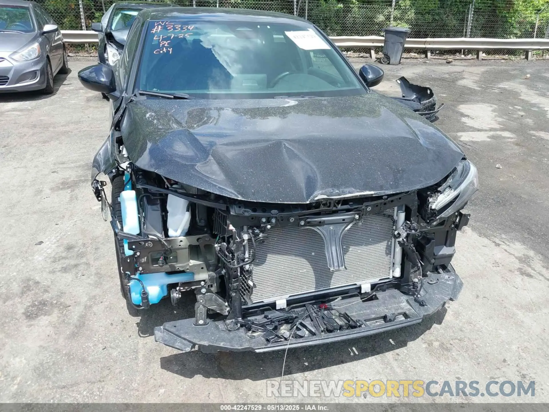 6 Photograph of a damaged car 2HGFE2F50SH509578 HONDA CIVIC 2025
