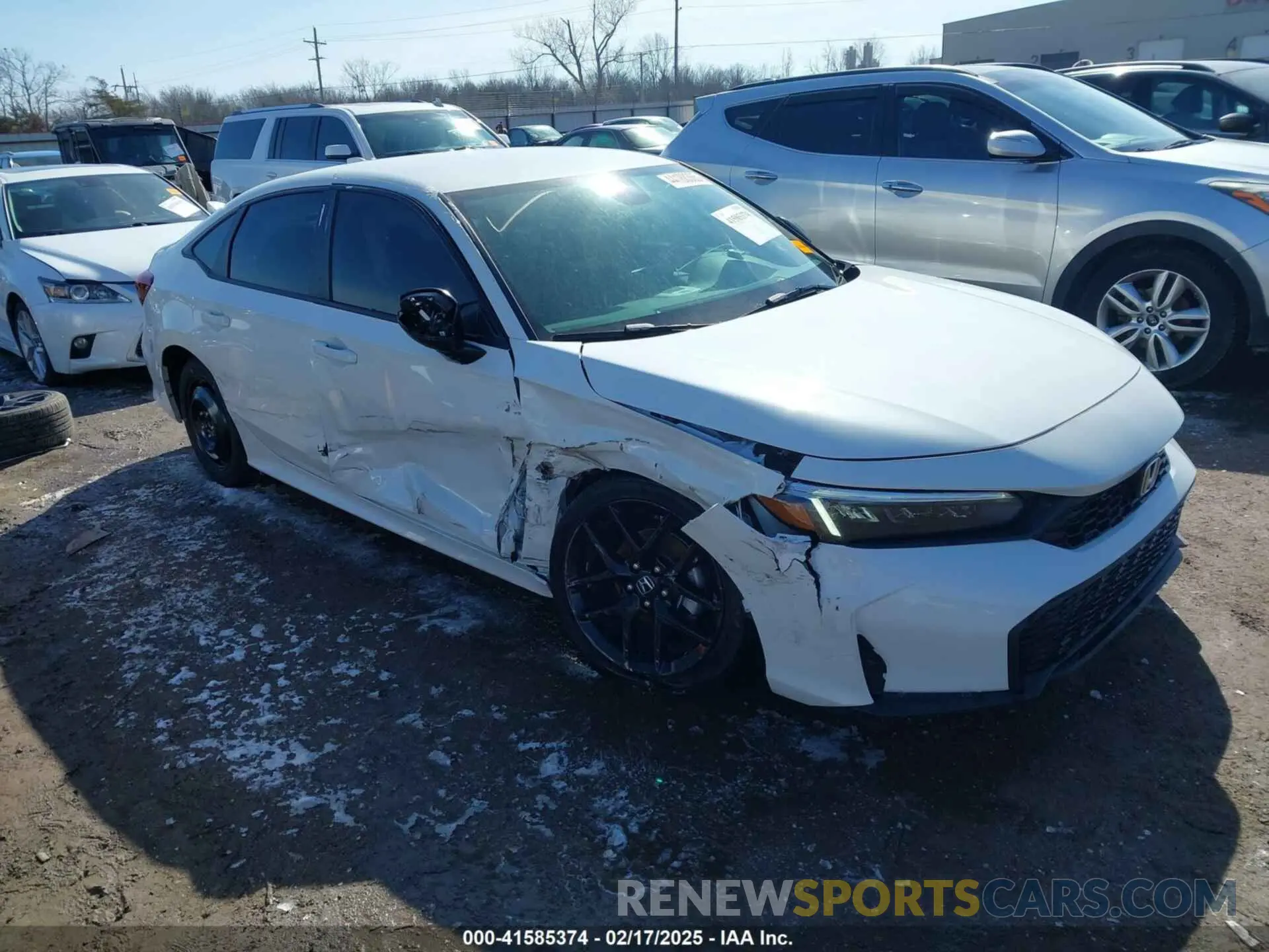 1 Photograph of a damaged car 2HGFE2F50SH514604 HONDA CIVIC 2025