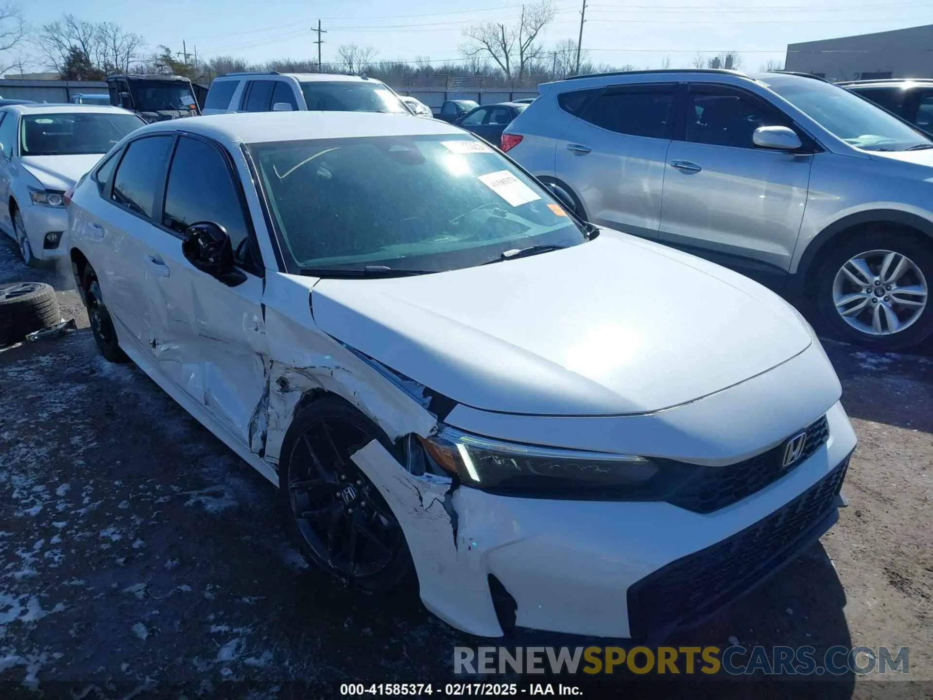 6 Photograph of a damaged car 2HGFE2F50SH514604 HONDA CIVIC 2025