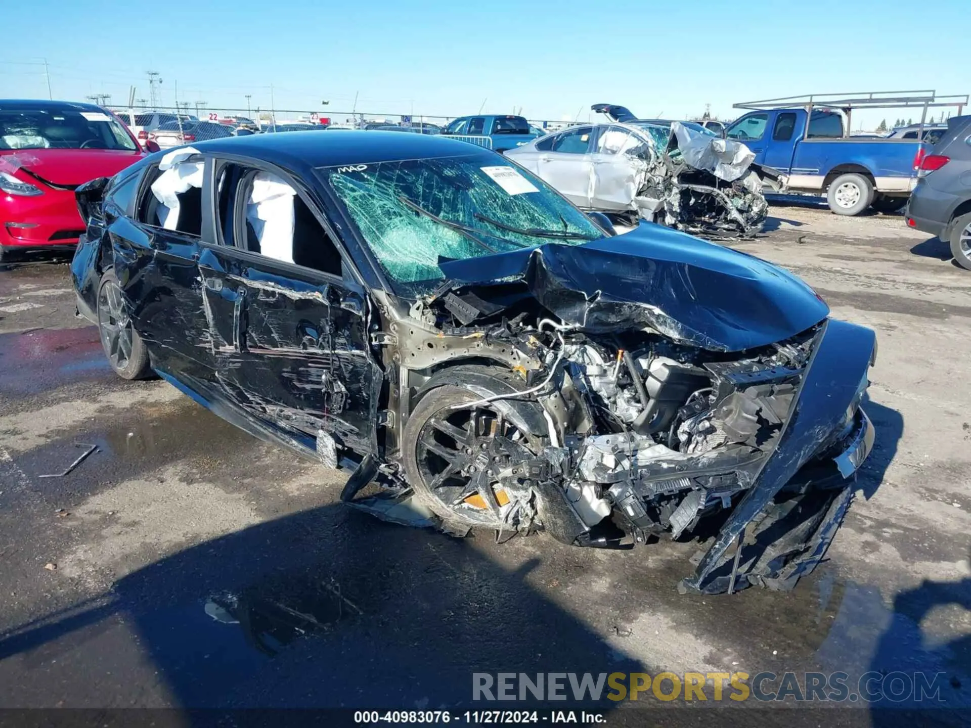 1 Photograph of a damaged car 2HGFE2F50SH515347 HONDA CIVIC 2025