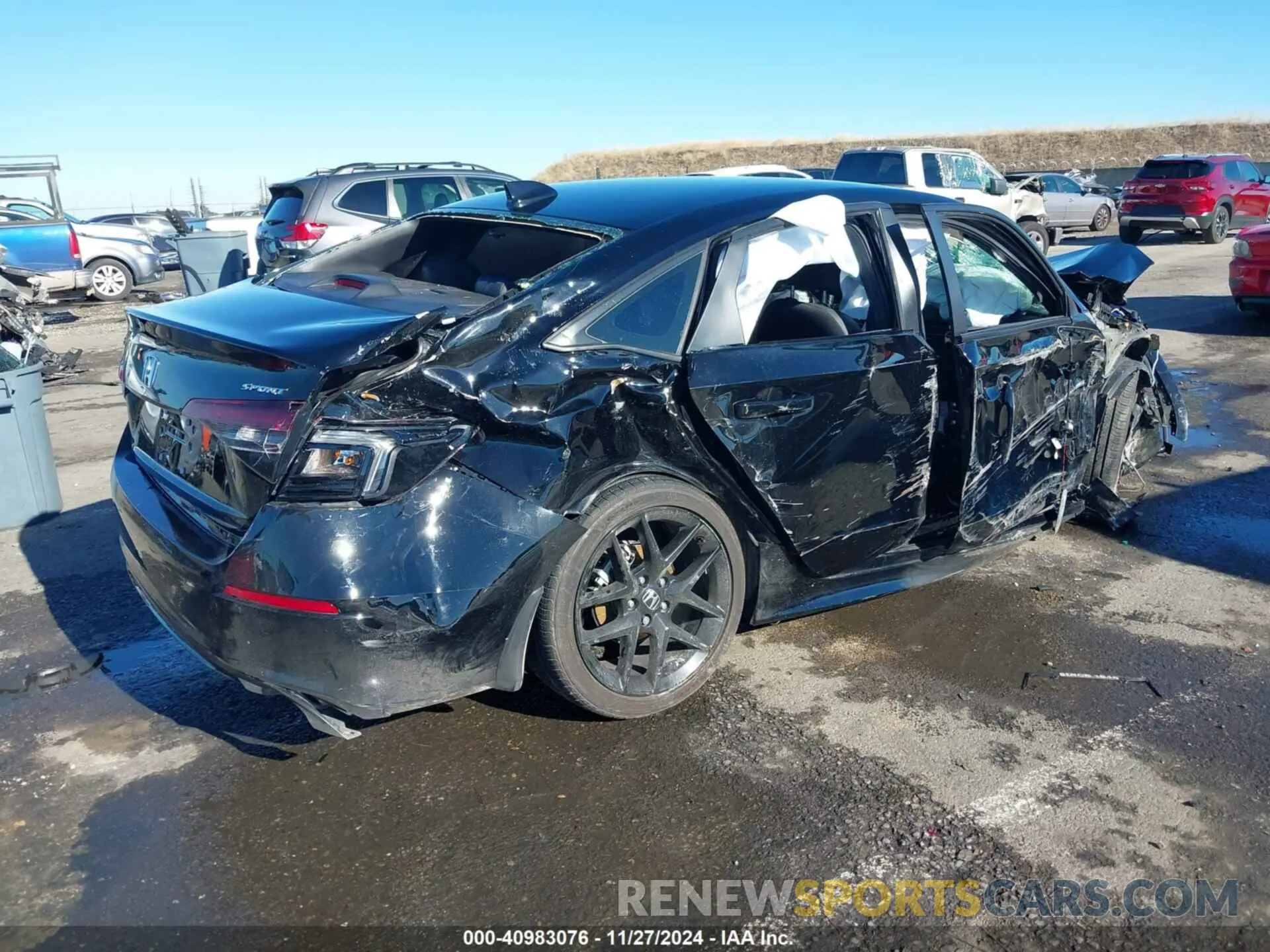 4 Photograph of a damaged car 2HGFE2F50SH515347 HONDA CIVIC 2025