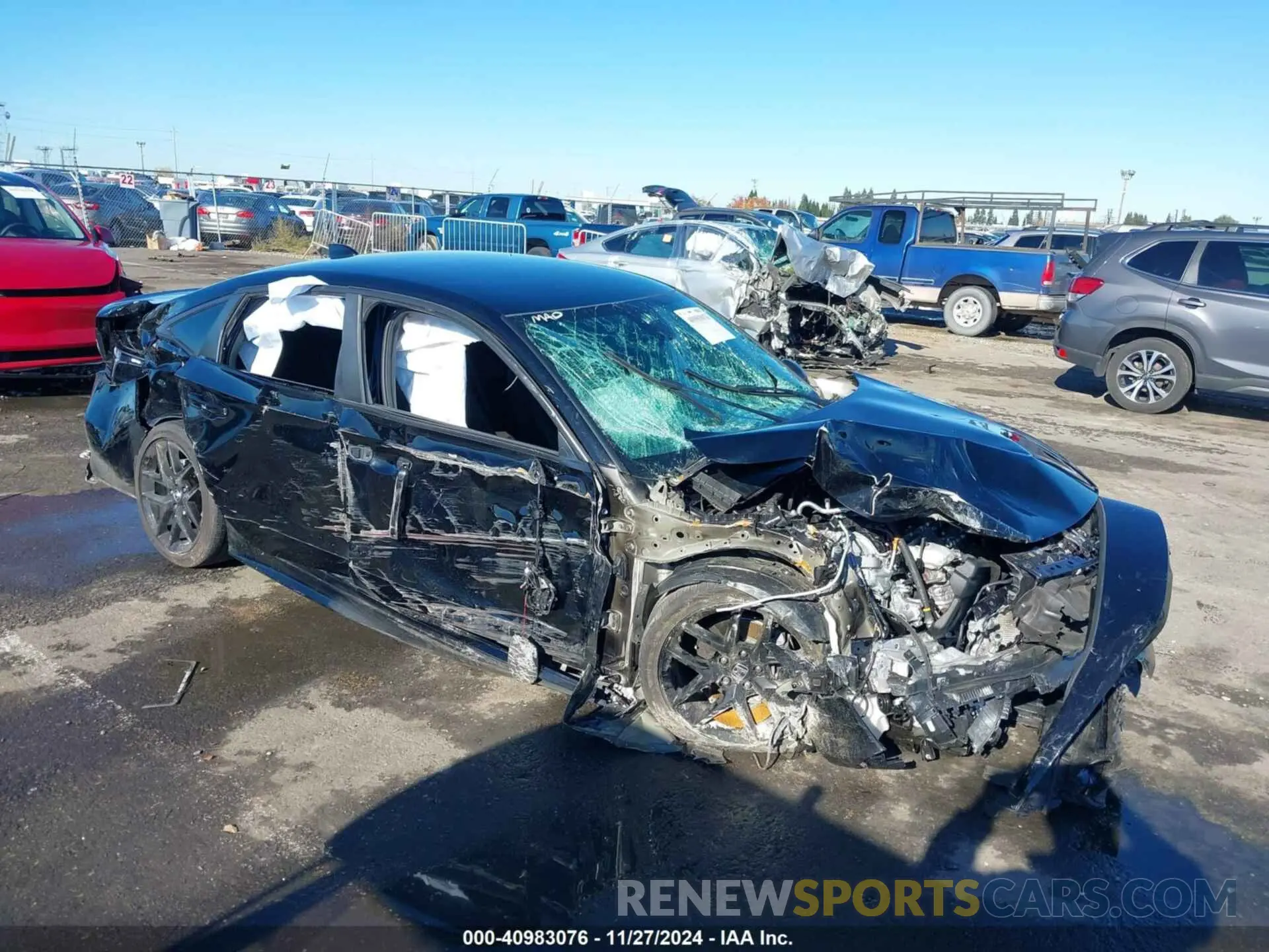 6 Photograph of a damaged car 2HGFE2F50SH515347 HONDA CIVIC 2025