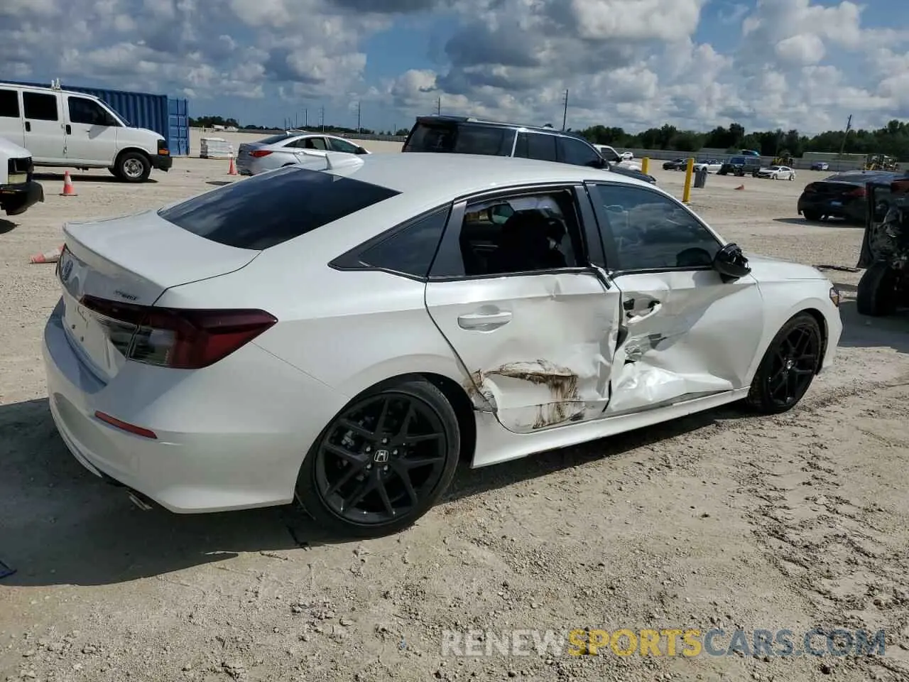 3 Photograph of a damaged car 2HGFE2F50SH518071 HONDA CIVIC 2025