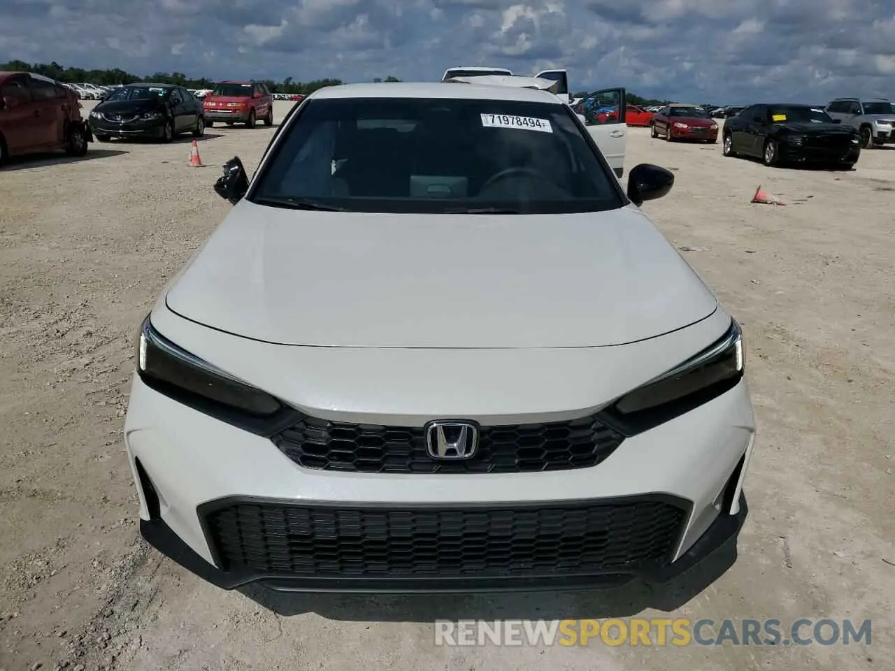5 Photograph of a damaged car 2HGFE2F50SH518071 HONDA CIVIC 2025