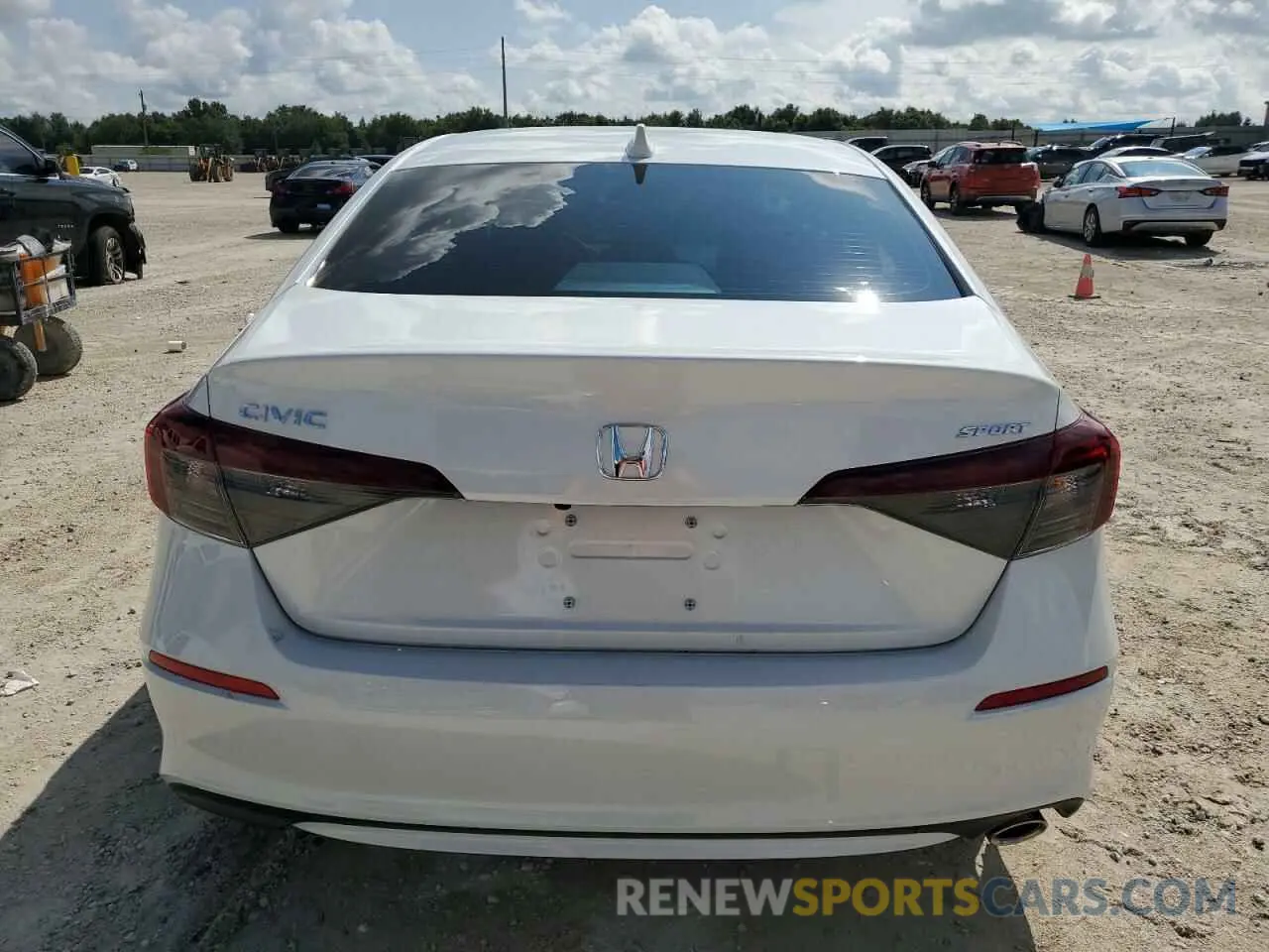 6 Photograph of a damaged car 2HGFE2F50SH518071 HONDA CIVIC 2025