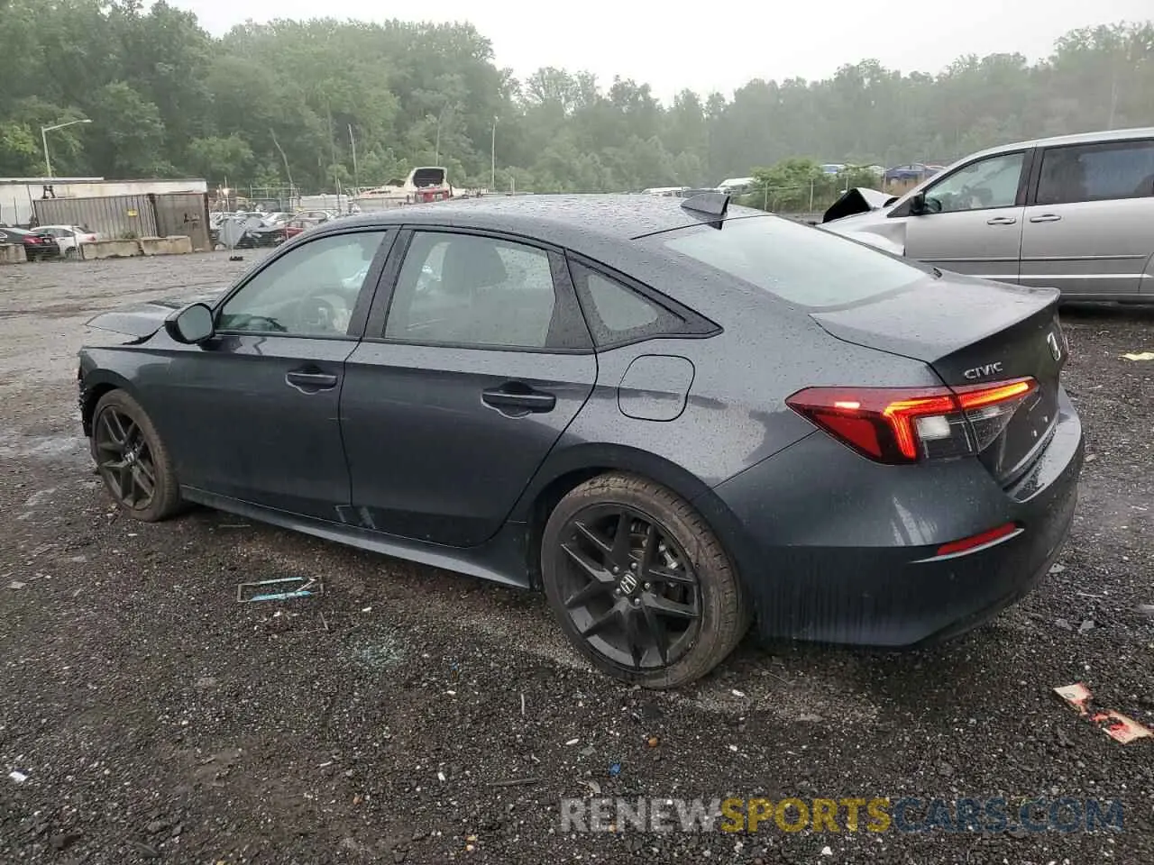 2 Photograph of a damaged car 2HGFE2F50SH518698 HONDA CIVIC 2025