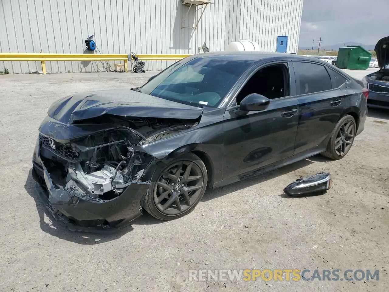 1 Photograph of a damaged car 2HGFE2F50SH522864 HONDA CIVIC 2025