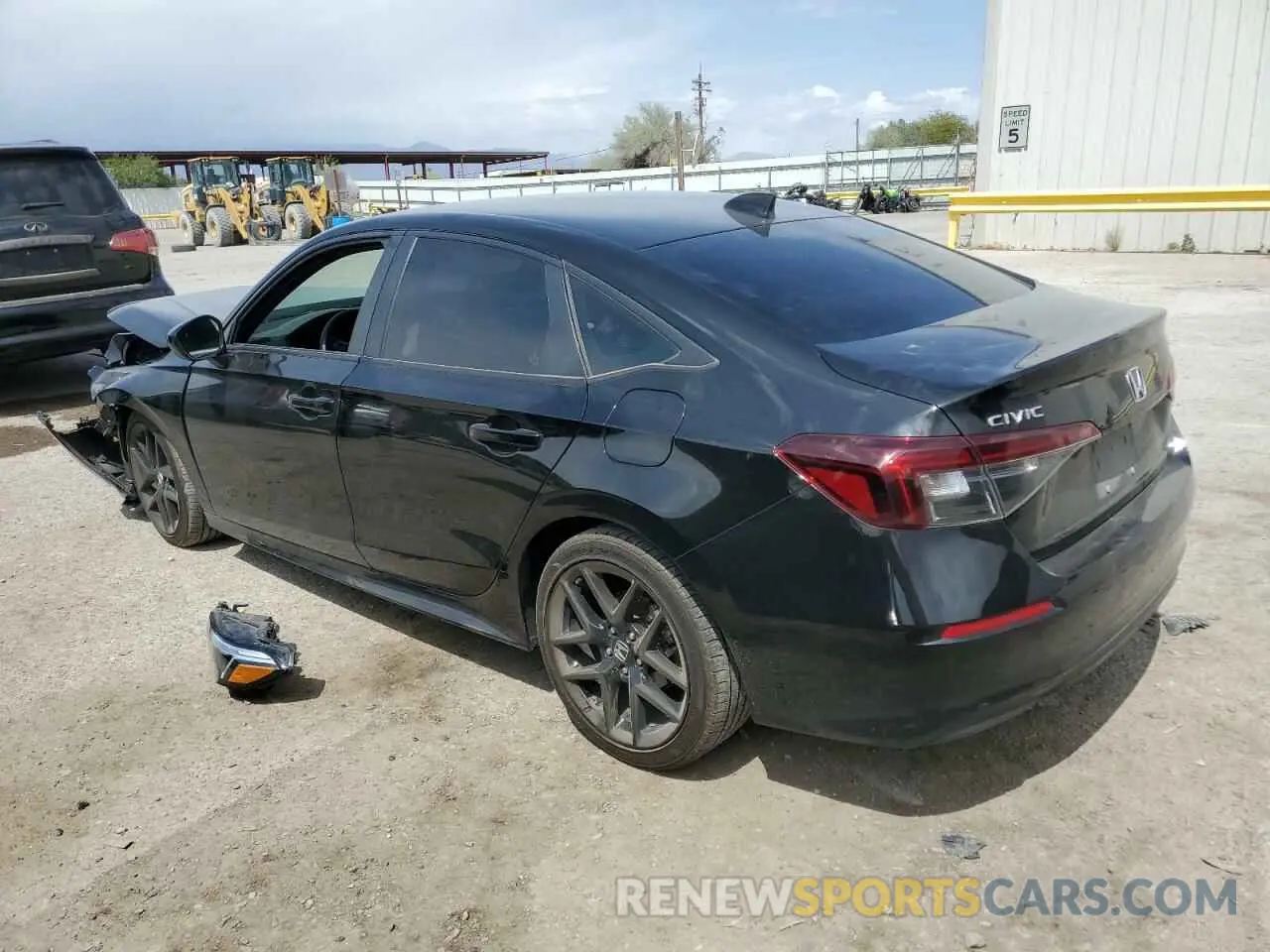 2 Photograph of a damaged car 2HGFE2F50SH522864 HONDA CIVIC 2025