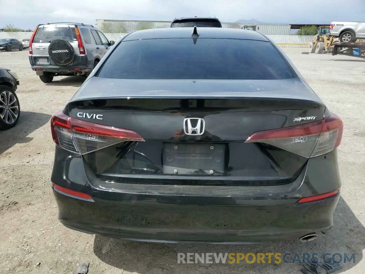 6 Photograph of a damaged car 2HGFE2F50SH522864 HONDA CIVIC 2025