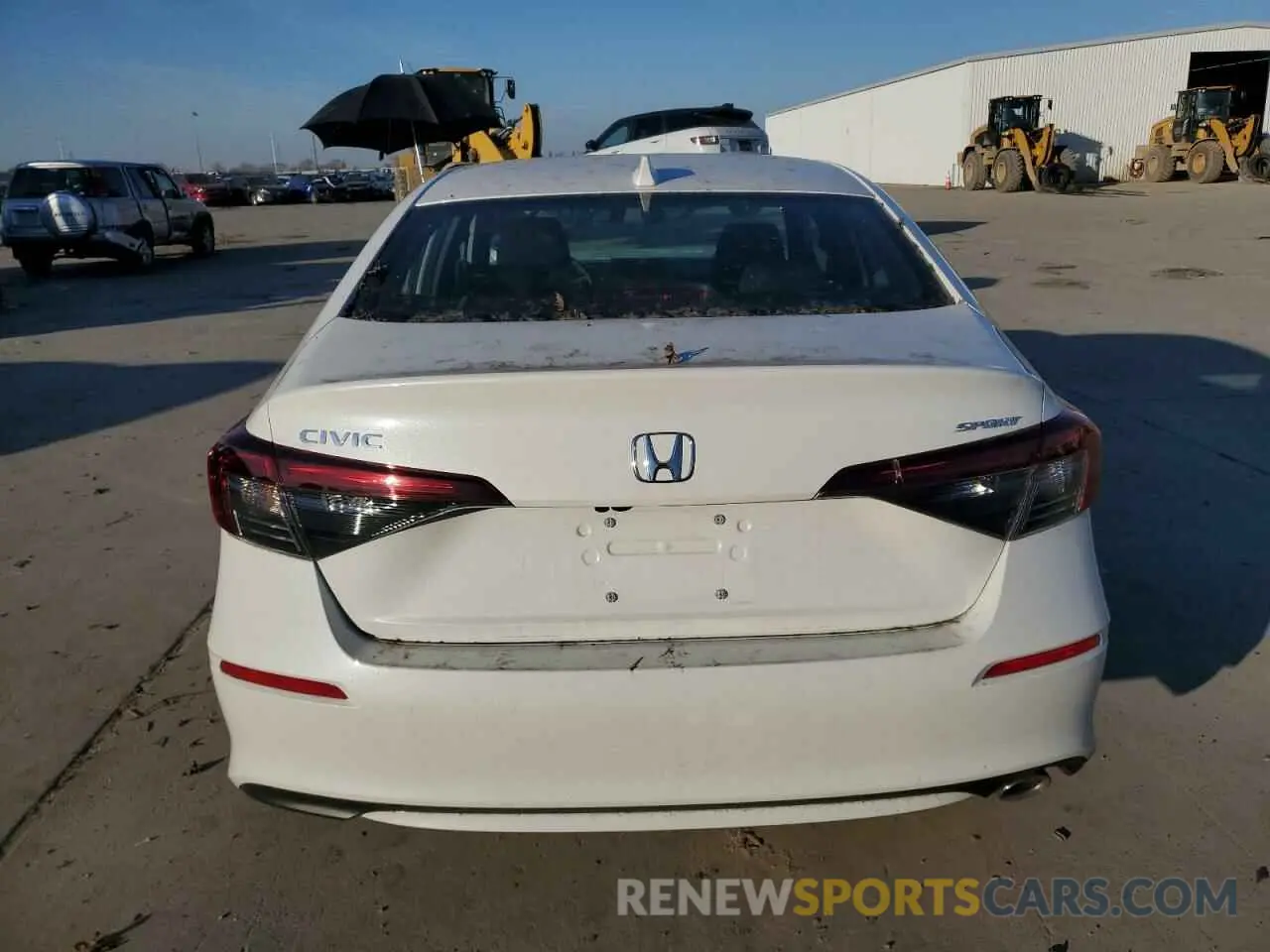 6 Photograph of a damaged car 2HGFE2F50SH528230 HONDA CIVIC 2025
