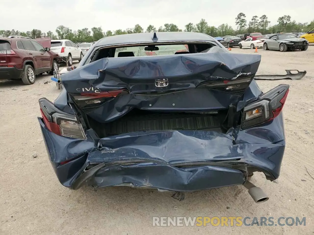 6 Photograph of a damaged car 2HGFE2F50SH531676 HONDA CIVIC 2025