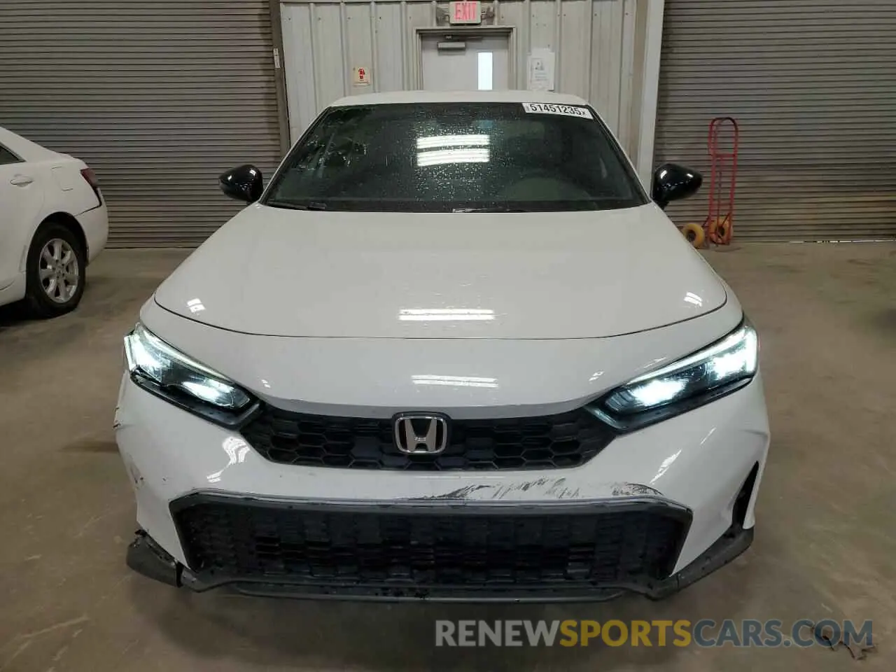 5 Photograph of a damaged car 2HGFE2F50SH535193 HONDA CIVIC 2025