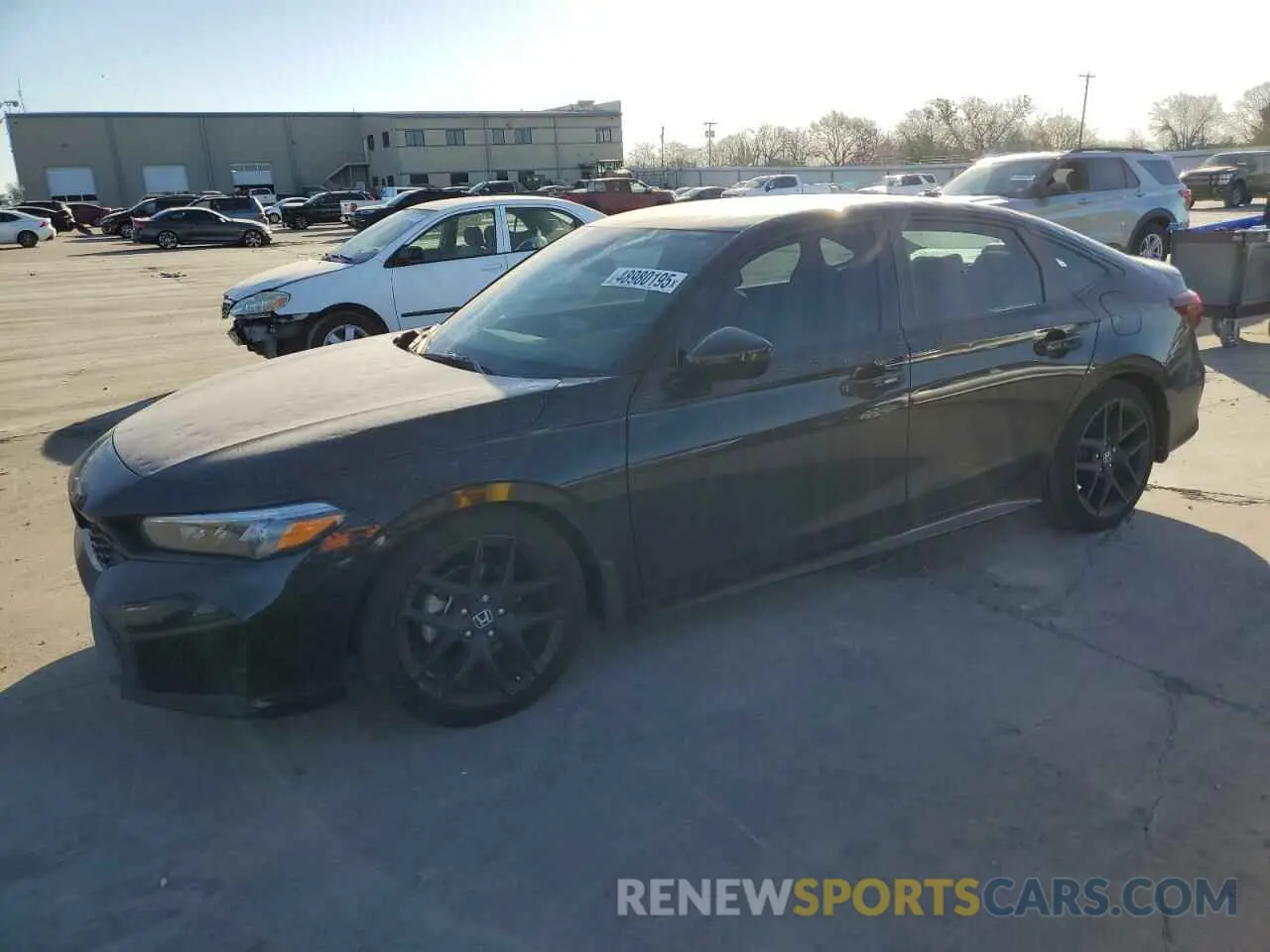 1 Photograph of a damaged car 2HGFE2F50SH537154 HONDA CIVIC 2025