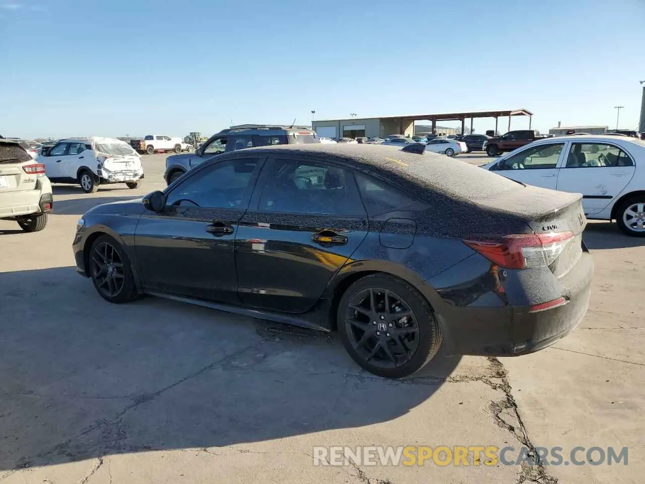 2 Photograph of a damaged car 2HGFE2F50SH537154 HONDA CIVIC 2025