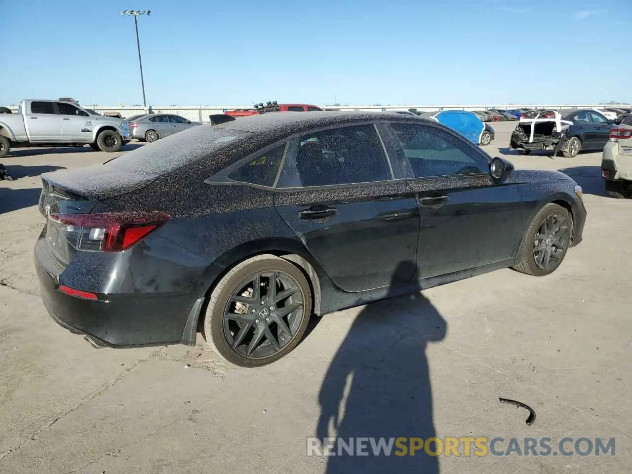3 Photograph of a damaged car 2HGFE2F50SH537154 HONDA CIVIC 2025