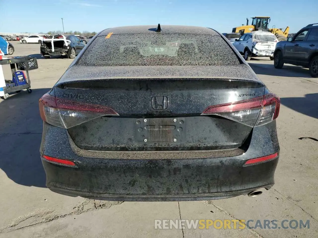 6 Photograph of a damaged car 2HGFE2F50SH537154 HONDA CIVIC 2025