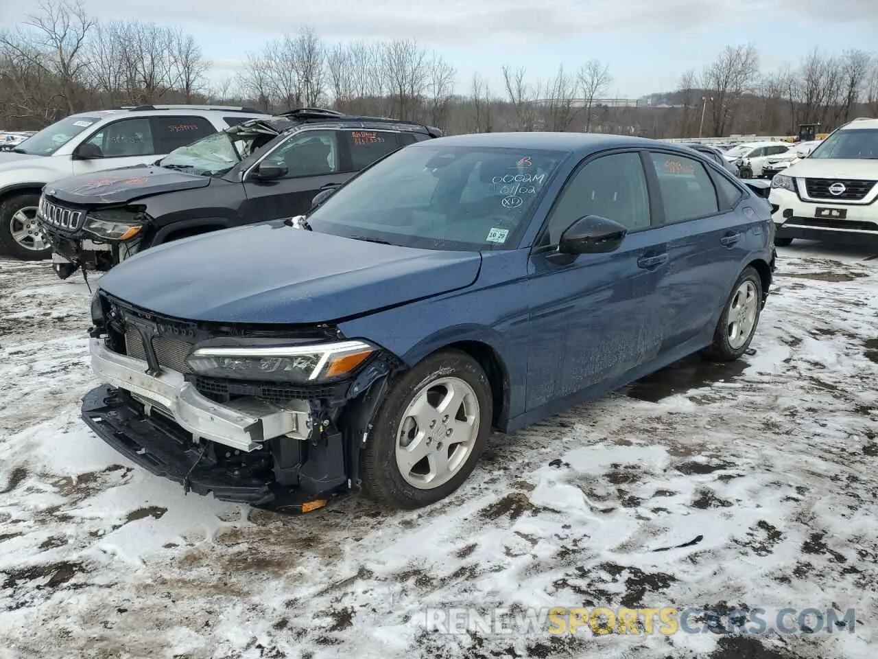 1 Photograph of a damaged car 2HGFE2F50SH540099 HONDA CIVIC 2025