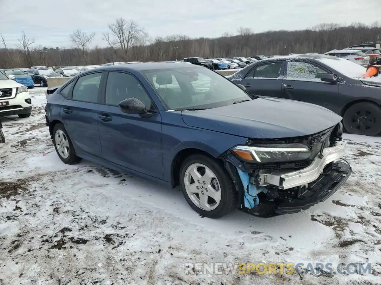4 Photograph of a damaged car 2HGFE2F50SH540099 HONDA CIVIC 2025