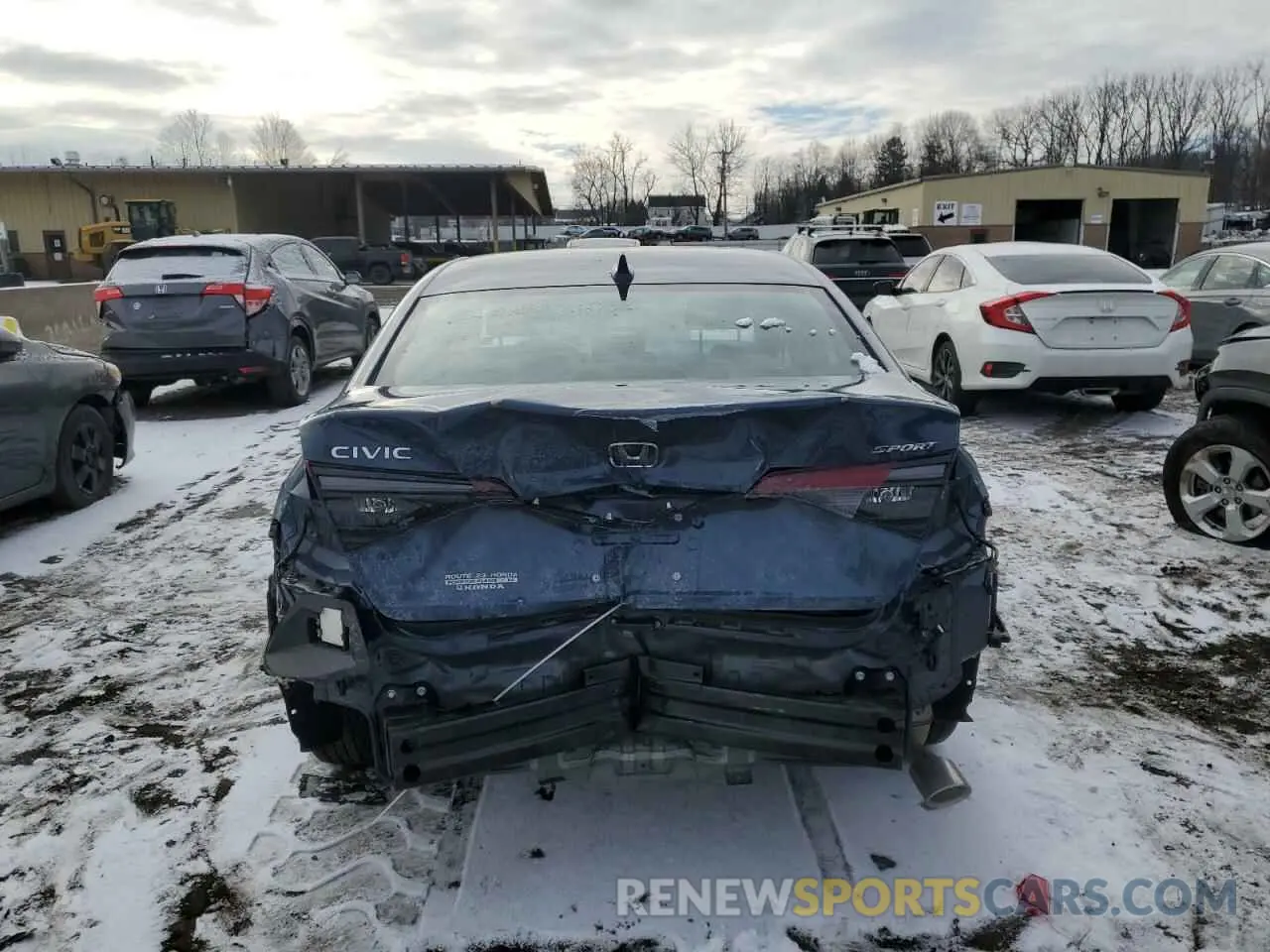 6 Photograph of a damaged car 2HGFE2F50SH540099 HONDA CIVIC 2025