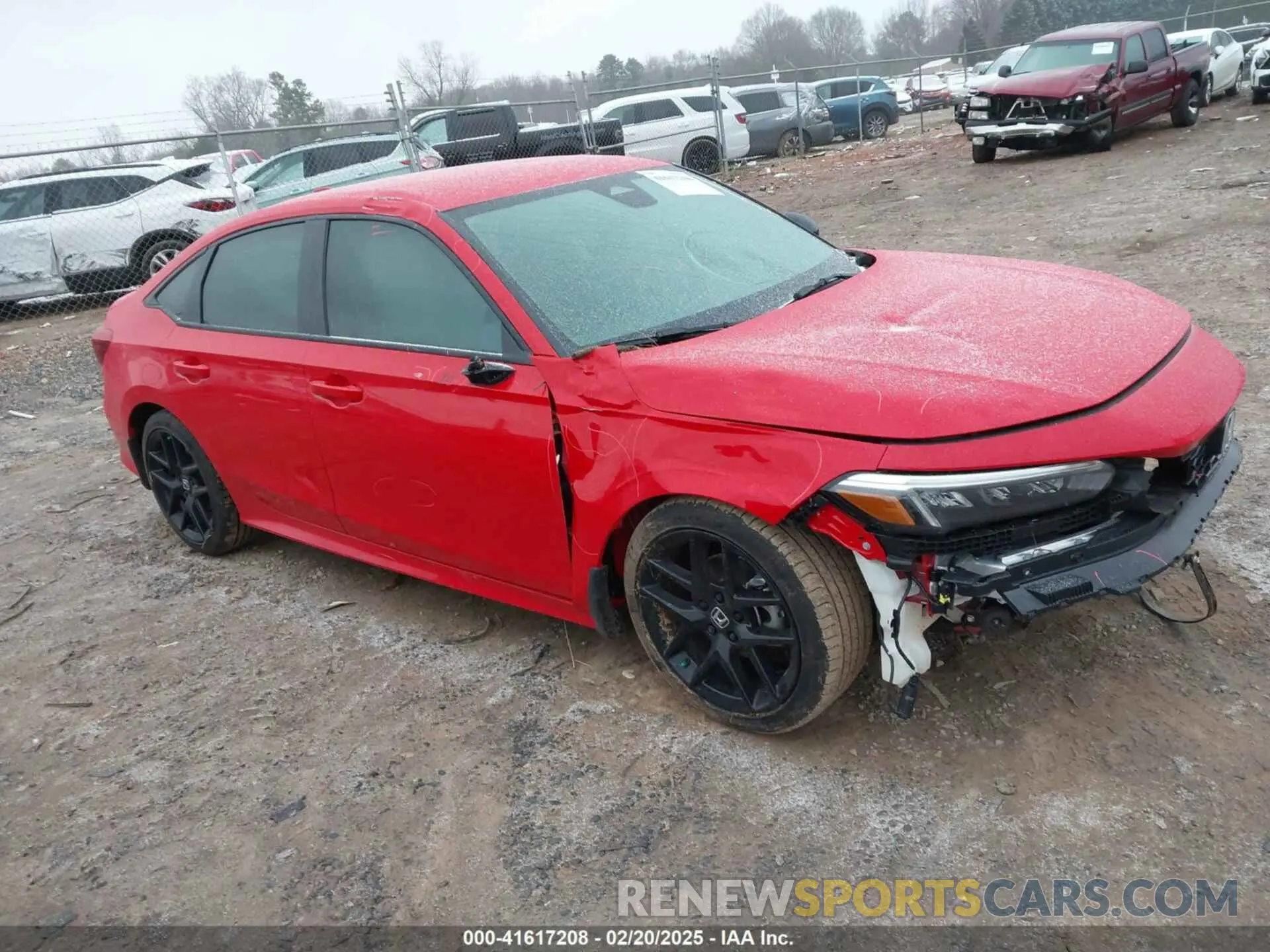 1 Photograph of a damaged car 2HGFE2F50SH543438 HONDA CIVIC 2025