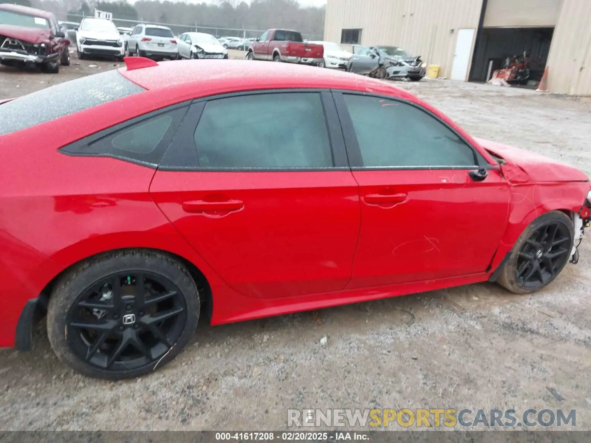 13 Photograph of a damaged car 2HGFE2F50SH543438 HONDA CIVIC 2025