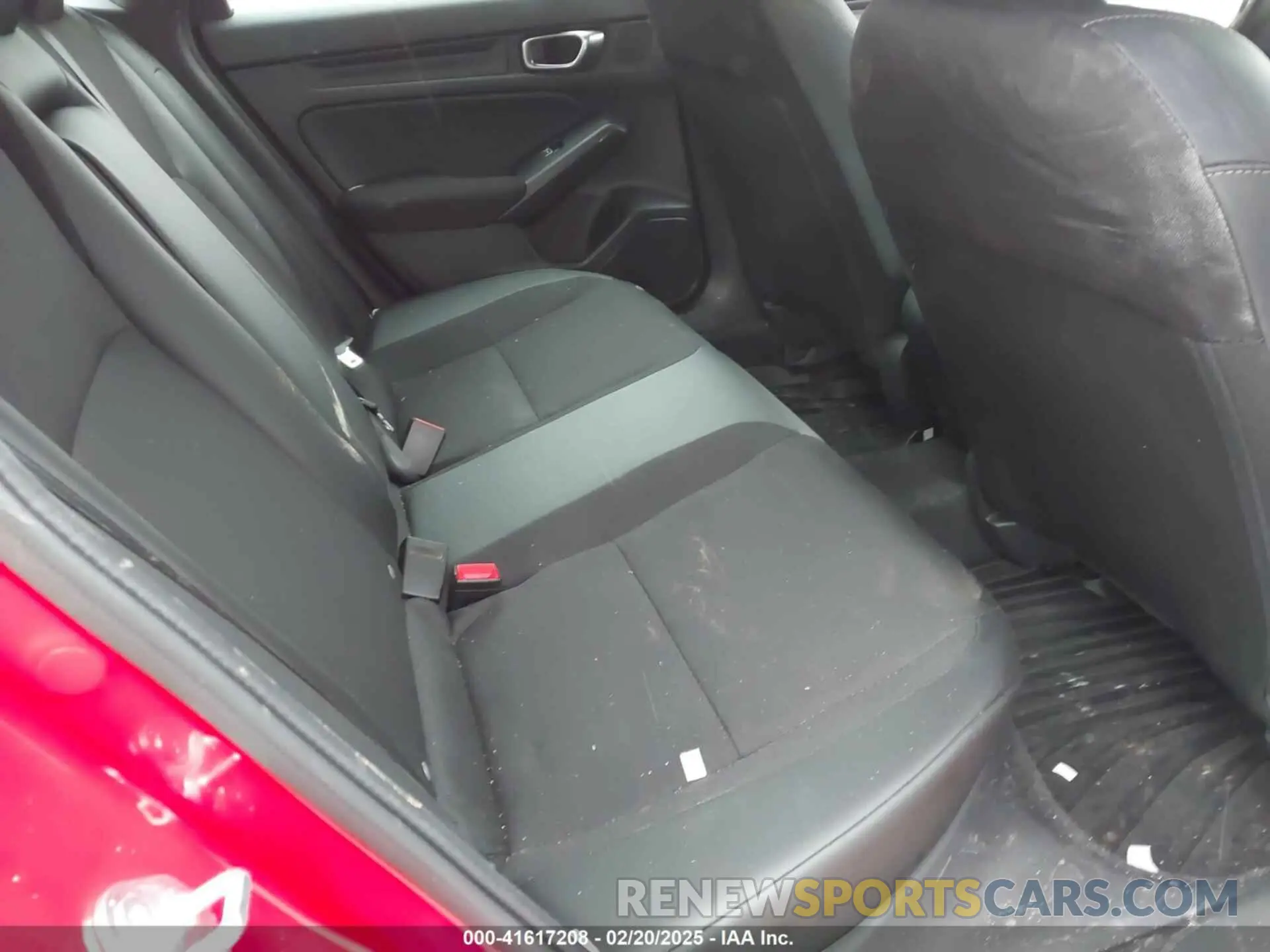 8 Photograph of a damaged car 2HGFE2F50SH543438 HONDA CIVIC 2025