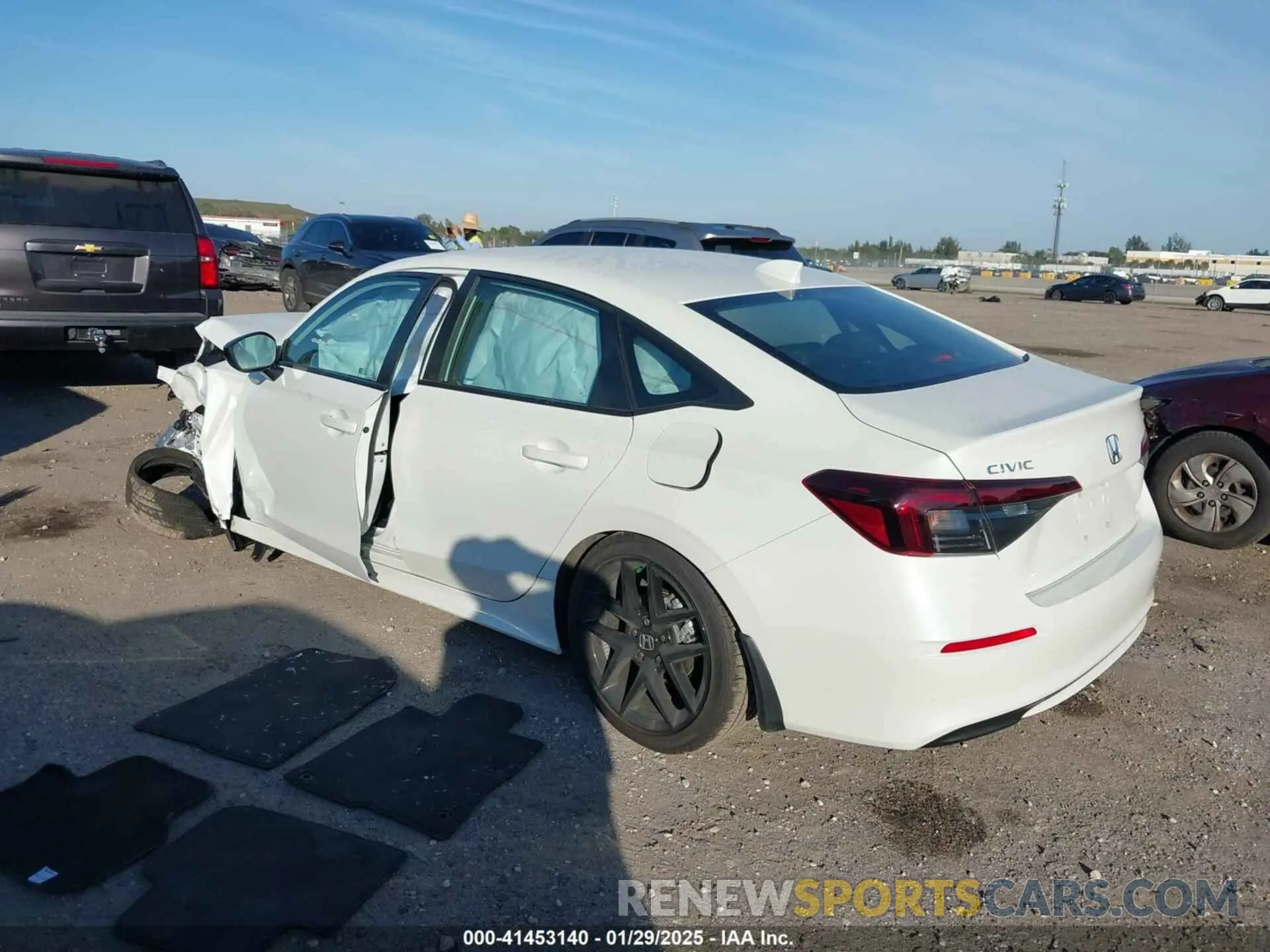 3 Photograph of a damaged car 2HGFE2F50SH550180 HONDA CIVIC 2025