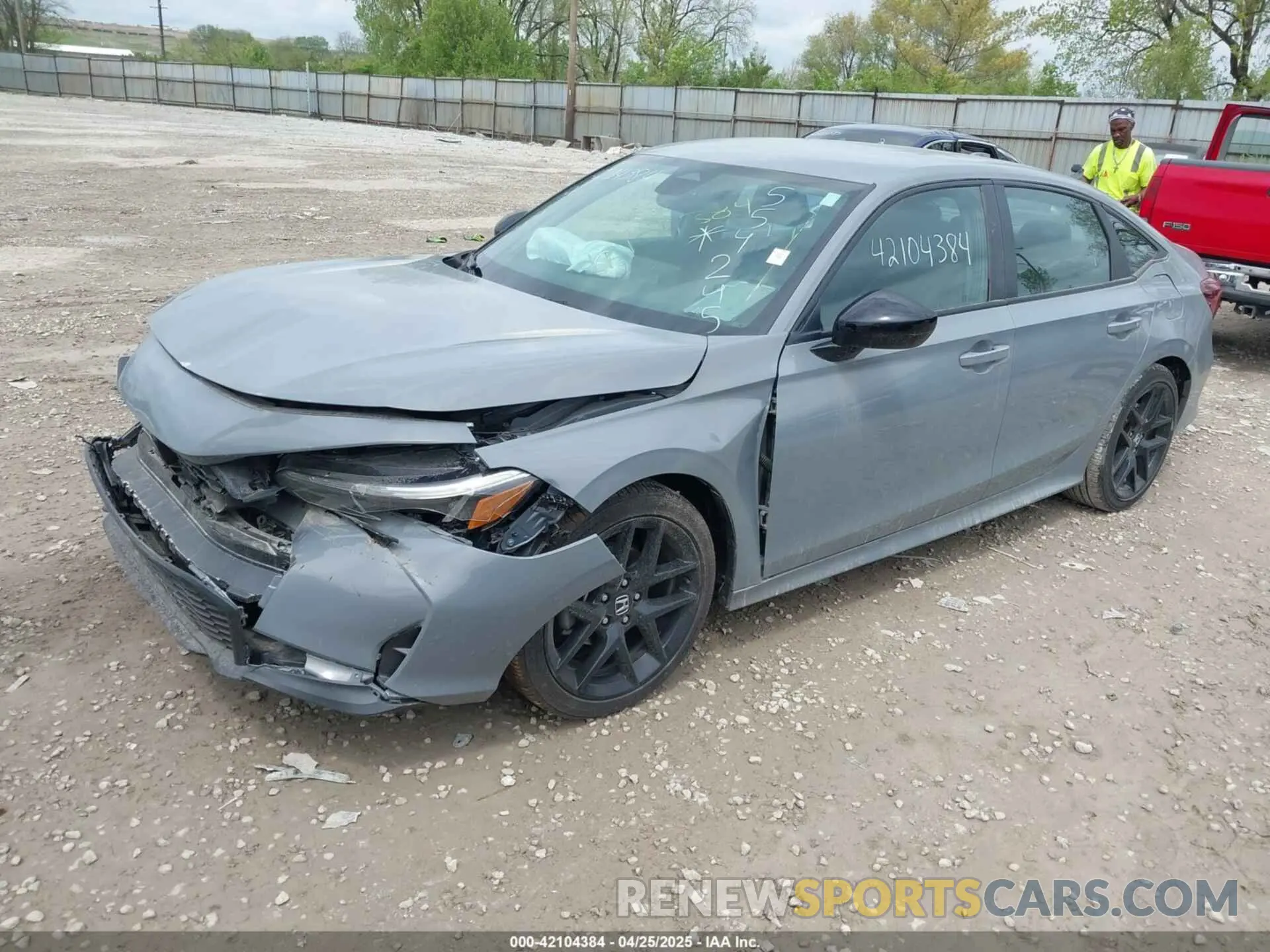 2 Photograph of a damaged car 2HGFE2F50SH554245 HONDA CIVIC 2025