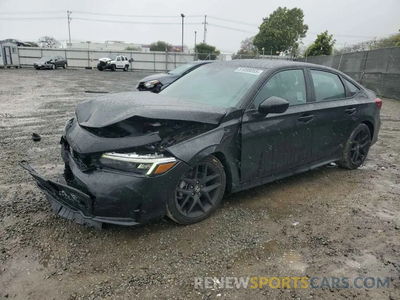 1 Photograph of a damaged car 2HGFE2F50SH554682 HONDA CIVIC 2025