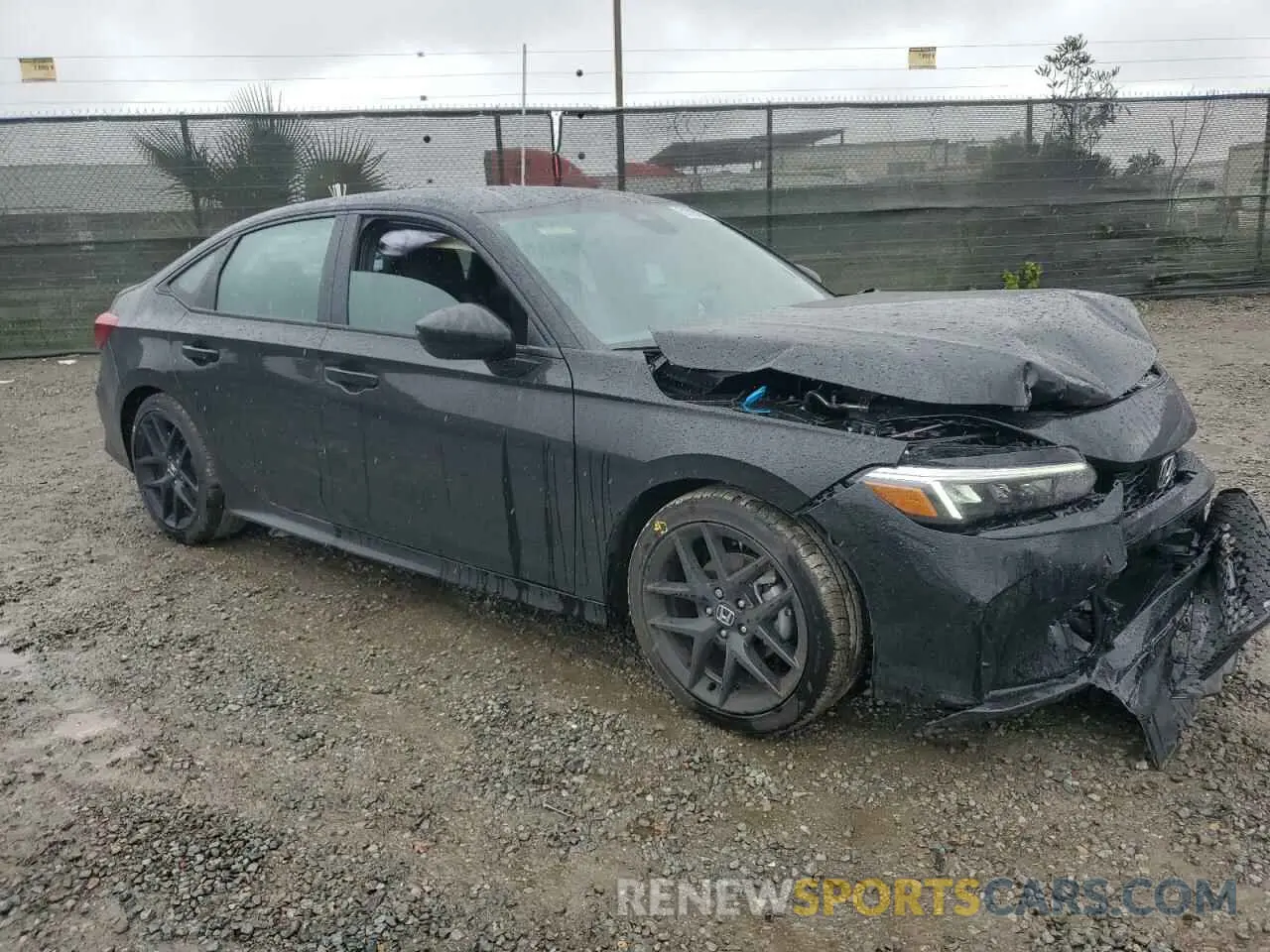 4 Photograph of a damaged car 2HGFE2F50SH554682 HONDA CIVIC 2025