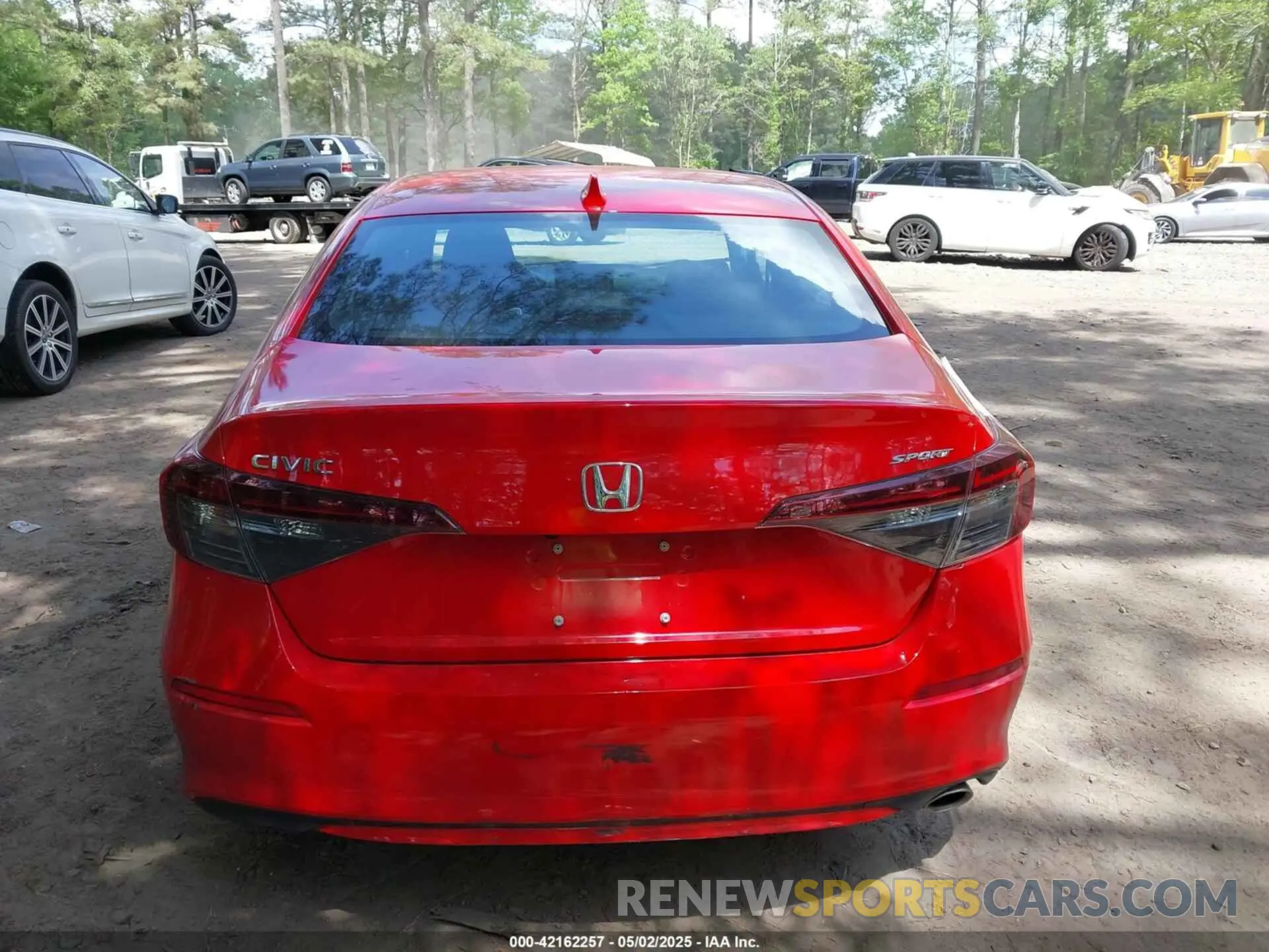 15 Photograph of a damaged car 2HGFE2F50SH556948 HONDA CIVIC 2025
