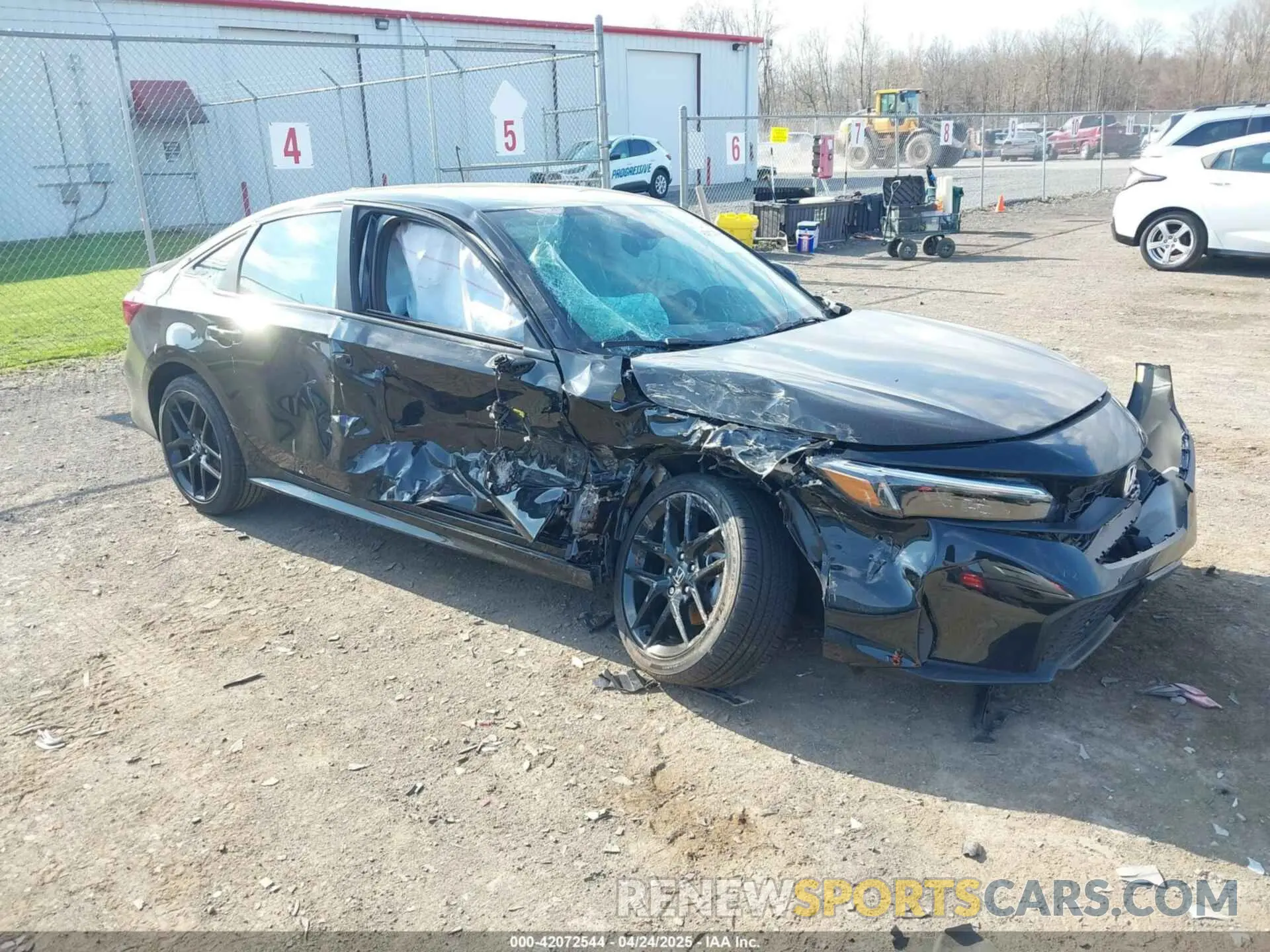 1 Photograph of a damaged car 2HGFE2F50SH566900 HONDA CIVIC 2025