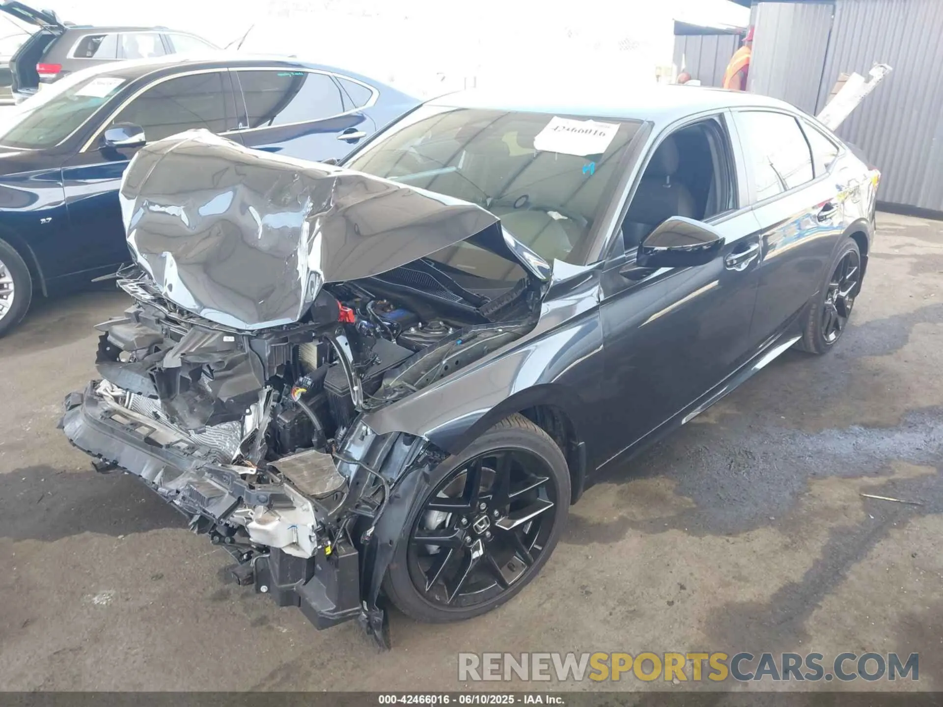 2 Photograph of a damaged car 2HGFE2F50SH581882 HONDA CIVIC 2025