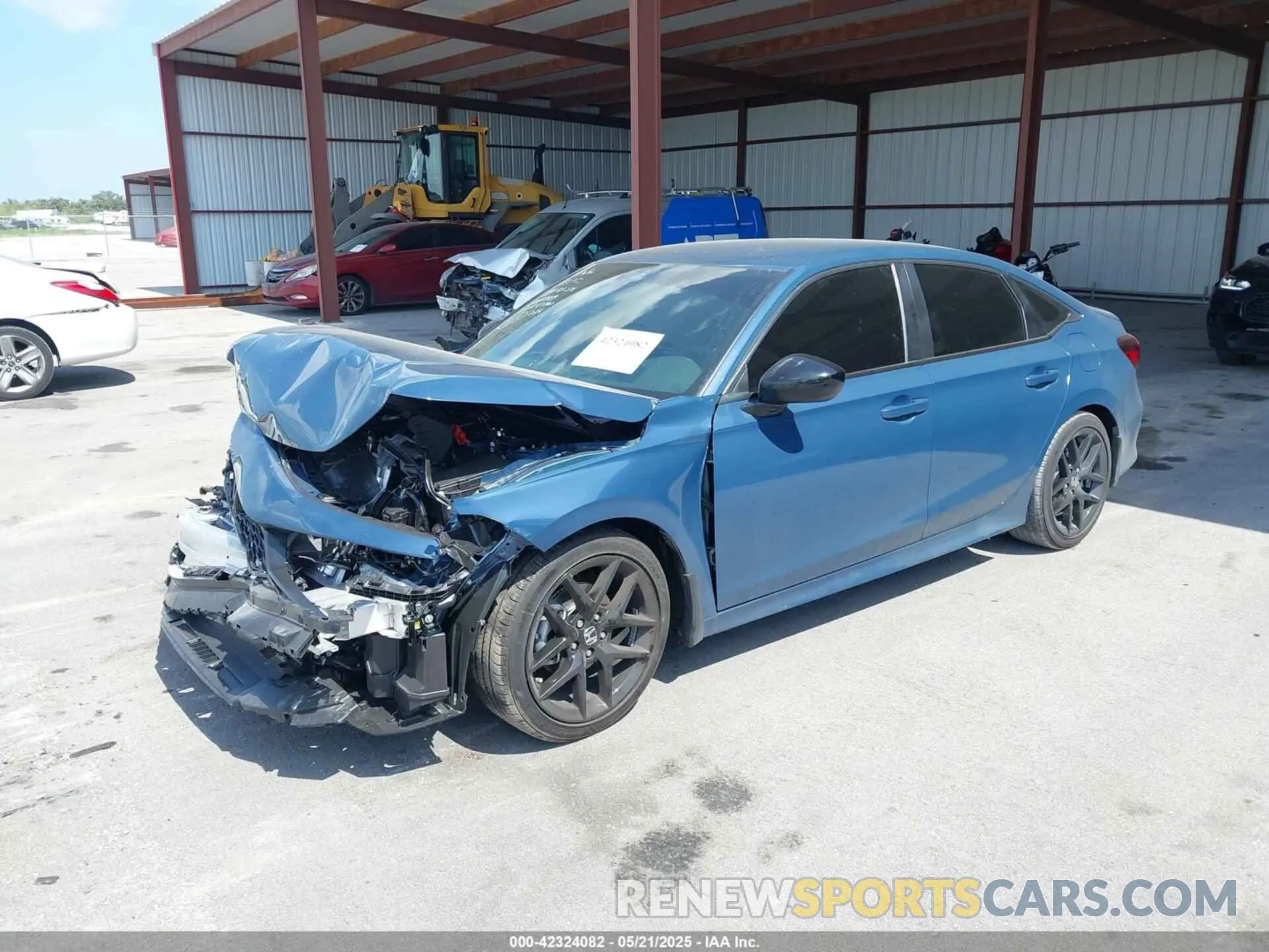 2 Photograph of a damaged car 2HGFE2F50SH588489 HONDA CIVIC 2025