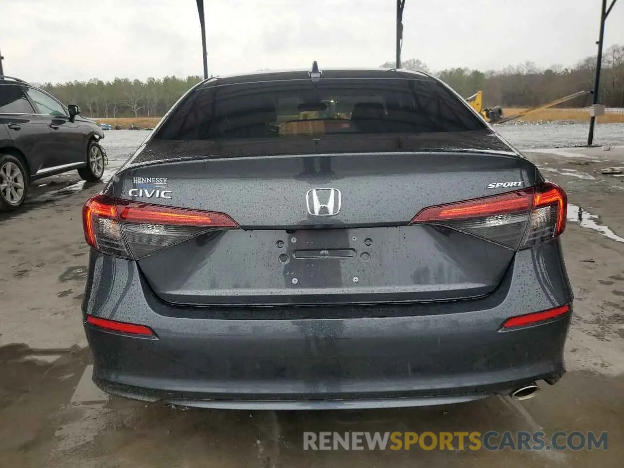 6 Photograph of a damaged car 2HGFE2F51SH508455 HONDA CIVIC 2025