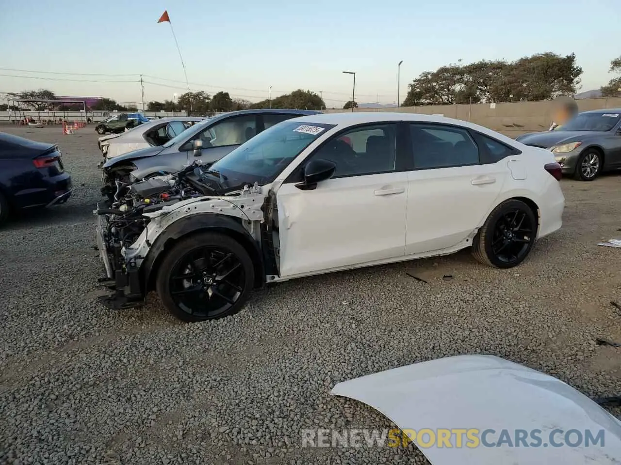 1 Photograph of a damaged car 2HGFE2F51SH513378 HONDA CIVIC 2025