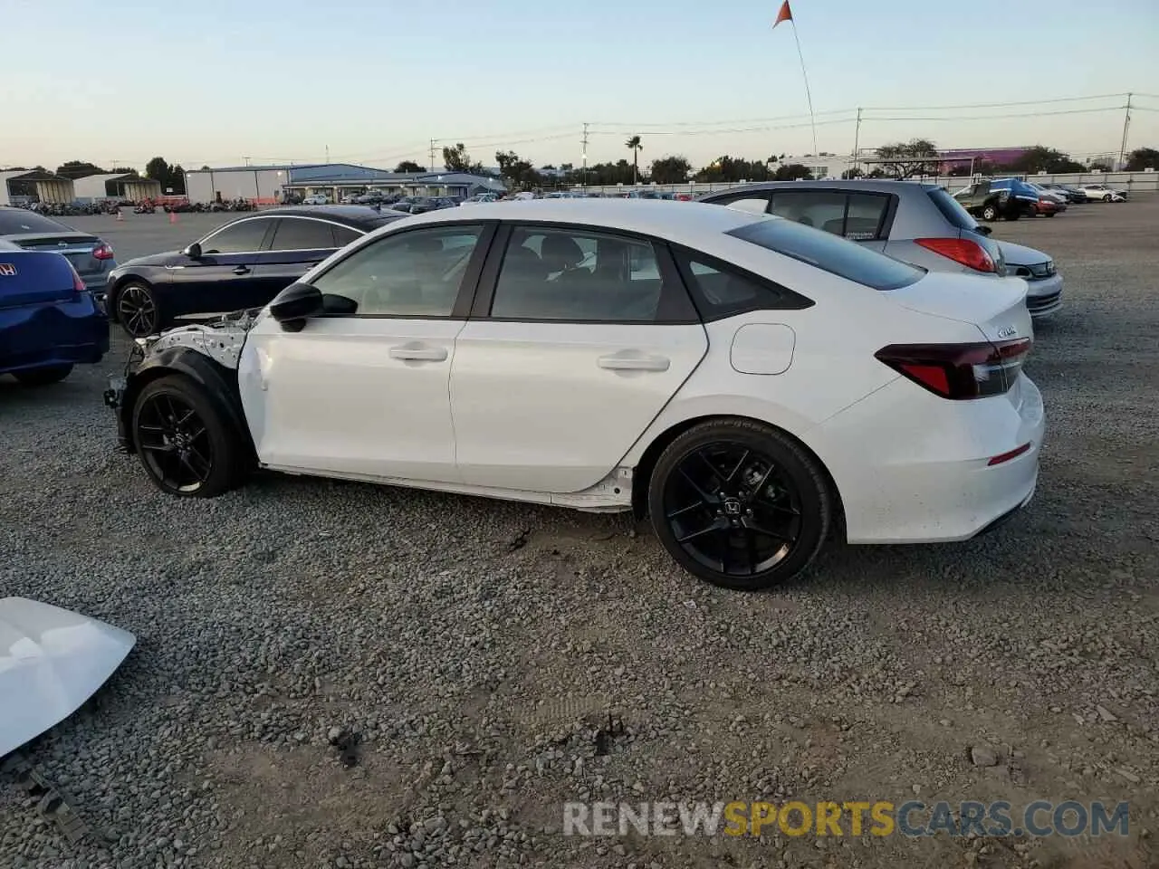 2 Photograph of a damaged car 2HGFE2F51SH513378 HONDA CIVIC 2025