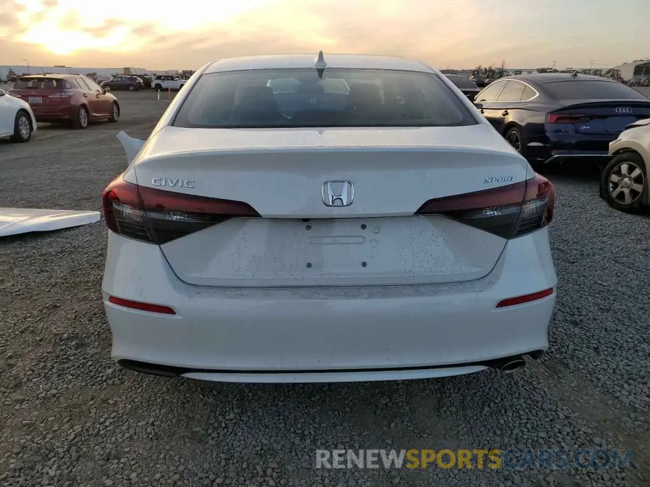 6 Photograph of a damaged car 2HGFE2F51SH513378 HONDA CIVIC 2025