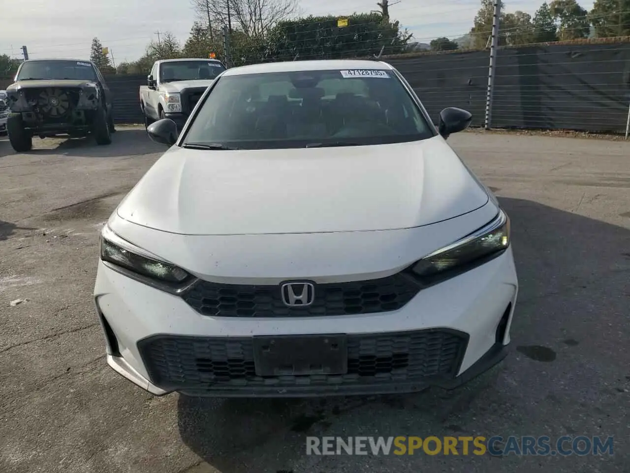 5 Photograph of a damaged car 2HGFE2F51SH514529 HONDA CIVIC 2025