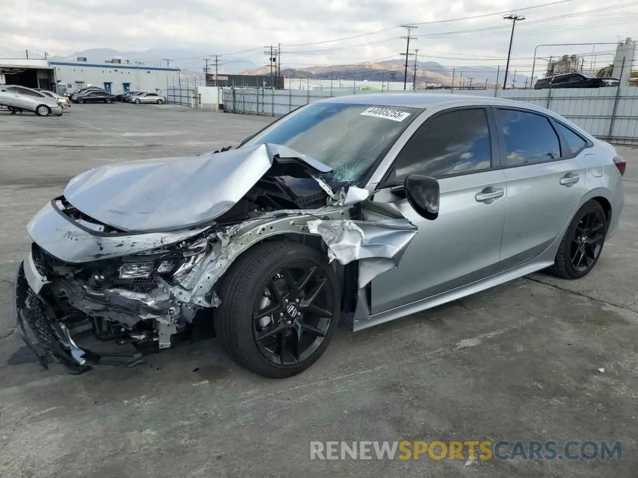 1 Photograph of a damaged car 2HGFE2F51SH516443 HONDA CIVIC 2025