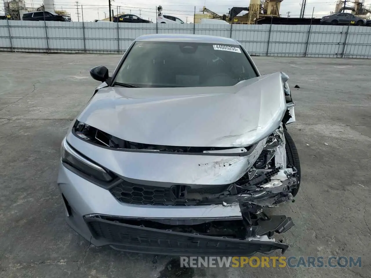 5 Photograph of a damaged car 2HGFE2F51SH516443 HONDA CIVIC 2025