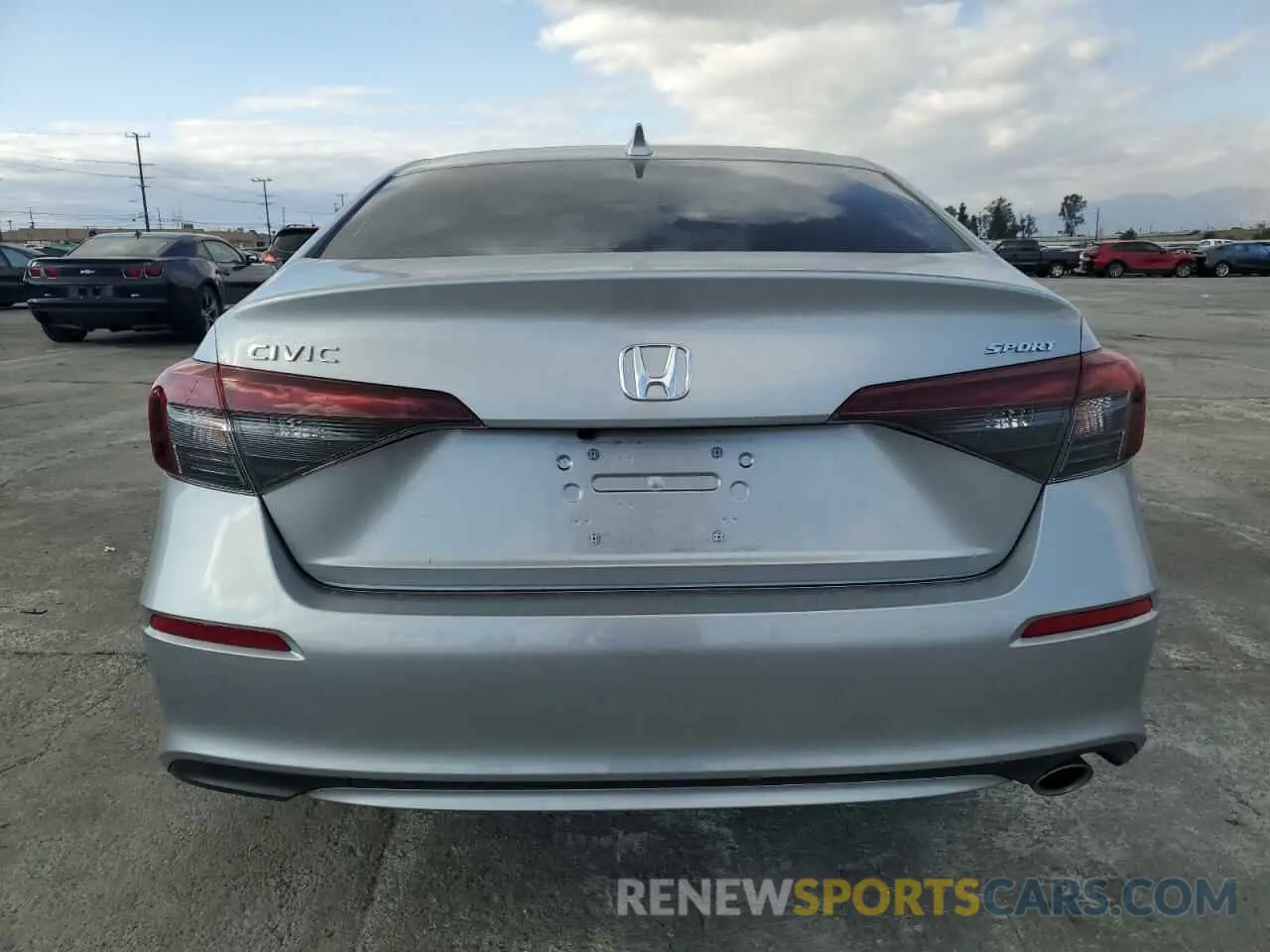6 Photograph of a damaged car 2HGFE2F51SH516443 HONDA CIVIC 2025