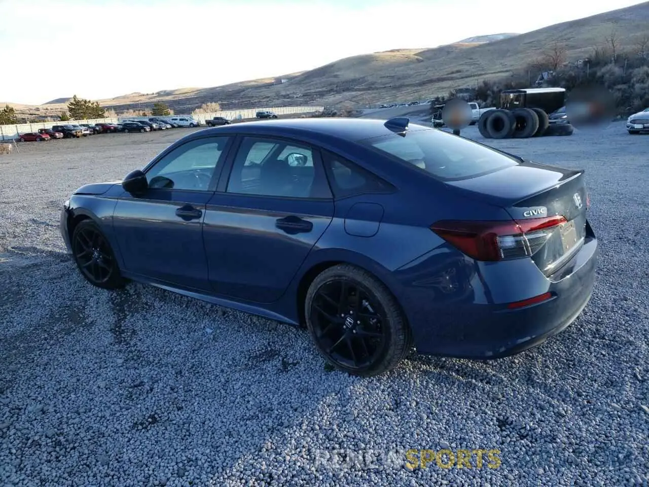 2 Photograph of a damaged car 2HGFE2F51SH521366 HONDA CIVIC 2025