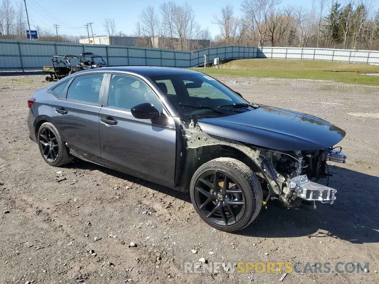 4 Photograph of a damaged car 2HGFE2F51SH523862 HONDA CIVIC 2025