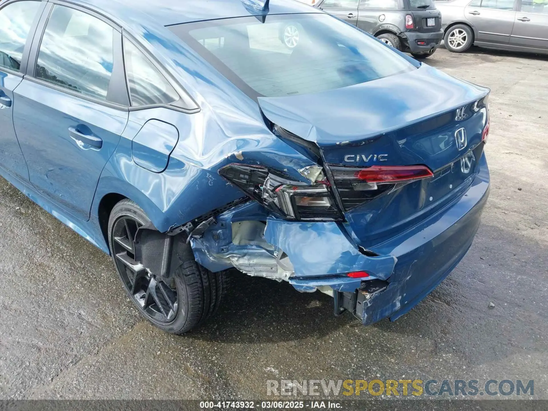 6 Photograph of a damaged car 2HGFE2F51SH526891 HONDA CIVIC 2025