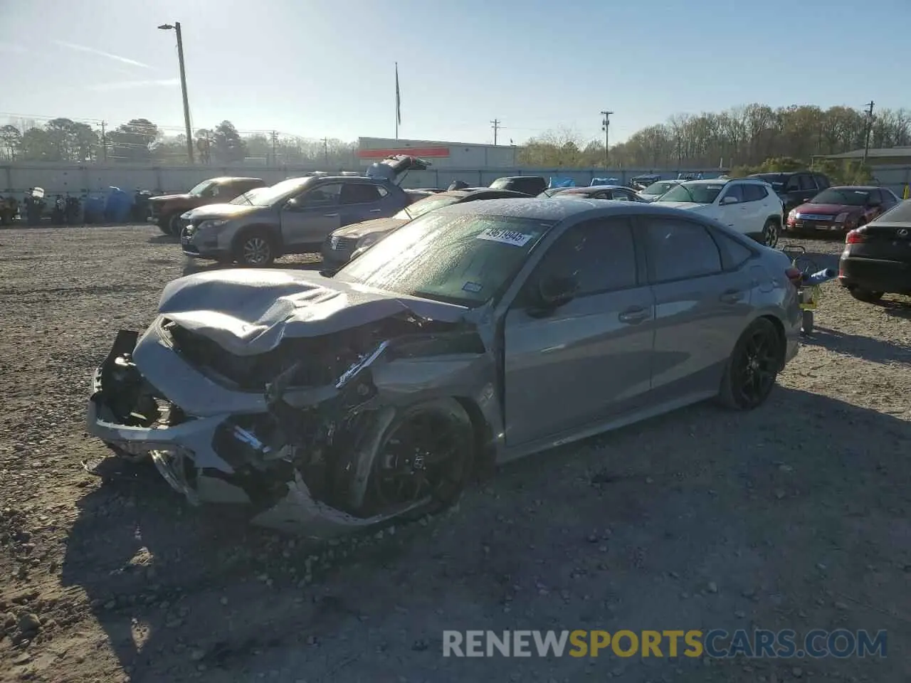 1 Photograph of a damaged car 2HGFE2F51SH529628 HONDA CIVIC 2025