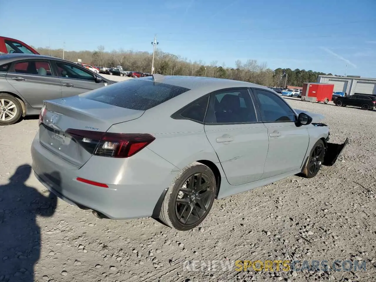 3 Photograph of a damaged car 2HGFE2F51SH529628 HONDA CIVIC 2025