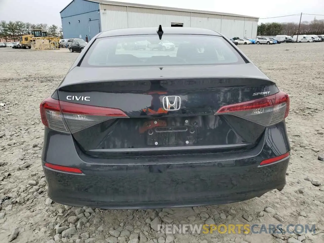 6 Photograph of a damaged car 2HGFE2F51SH533114 HONDA CIVIC 2025