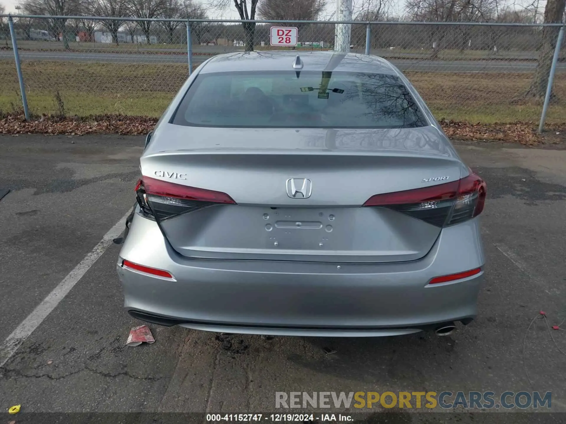 16 Photograph of a damaged car 2HGFE2F51SH546669 HONDA CIVIC 2025